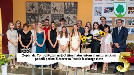 Zlati in diamantni maturanti Gimnazije Ravne